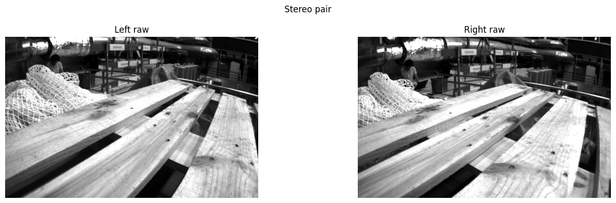 Stereo input pair