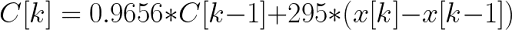 Discrete-time controller difference equation